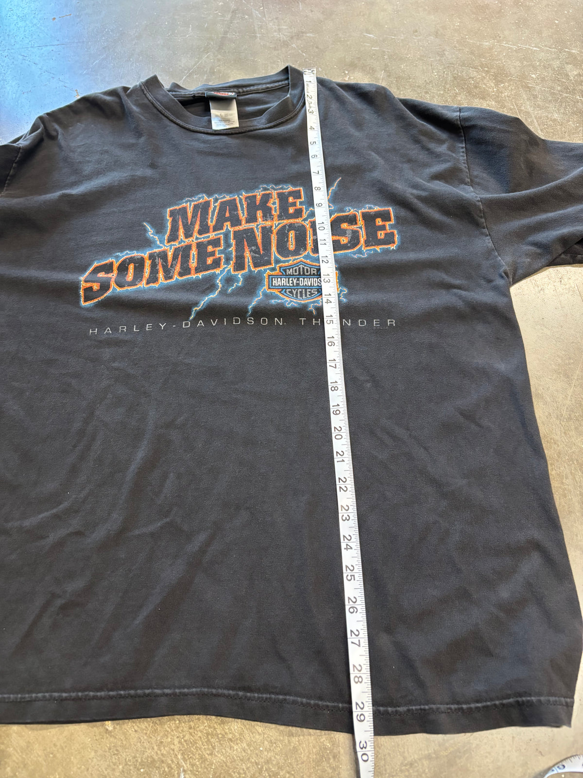 Vintage Harley Davidson make some noise long sleeve  size xl