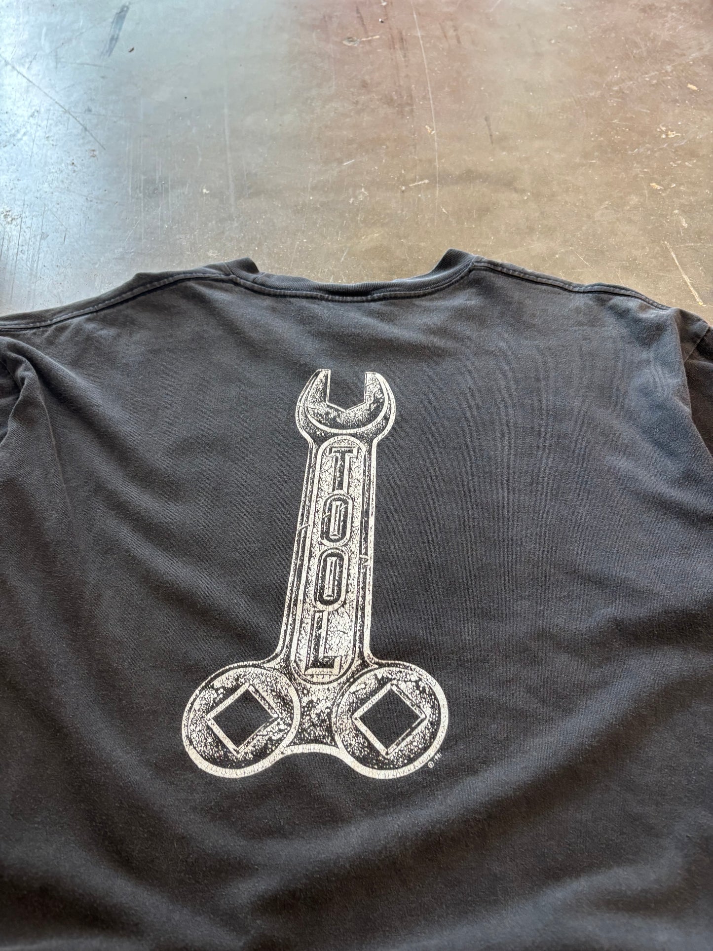 Vintage Tool Wrench shirt size xl