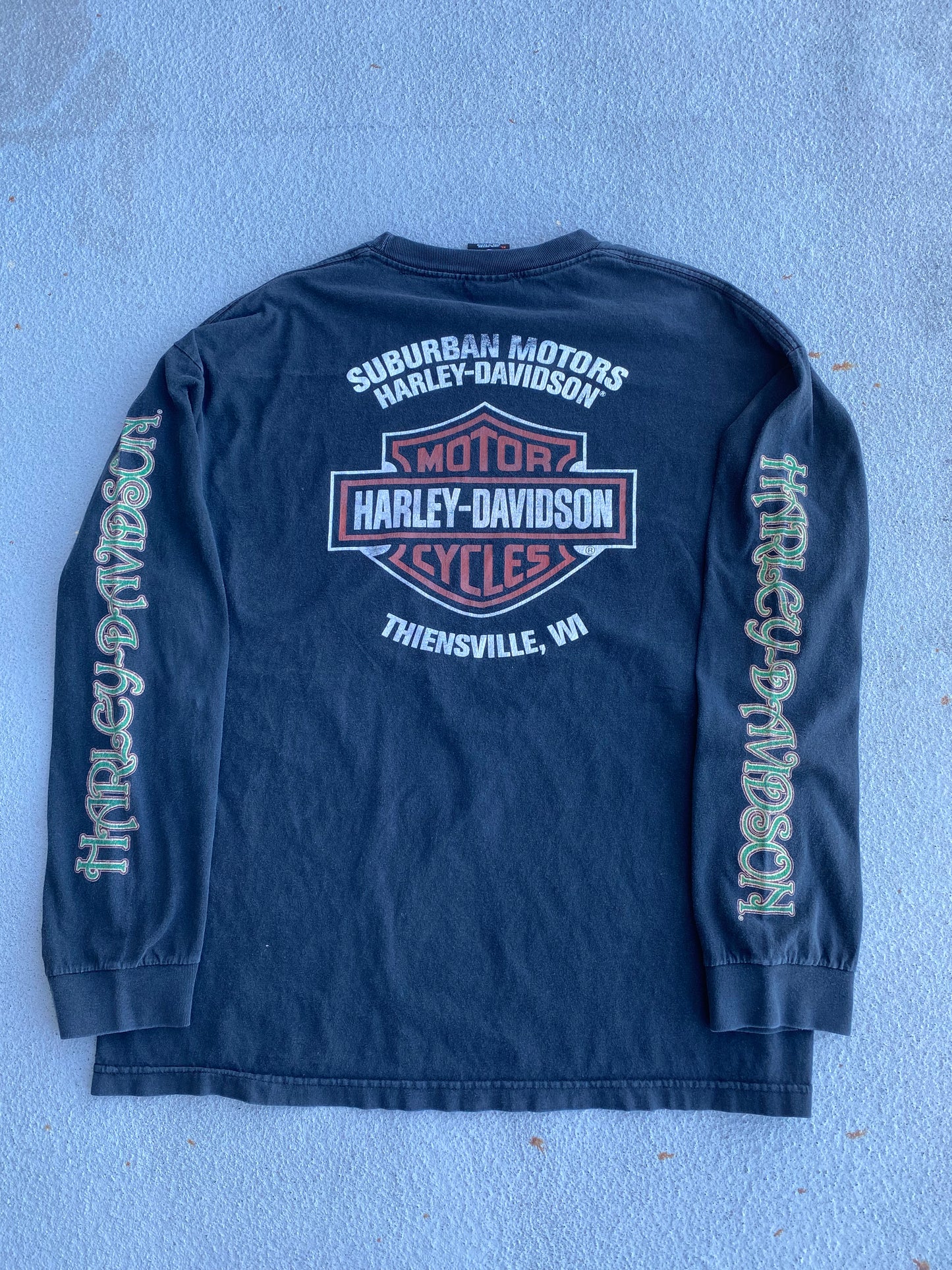 Harley Davidson Wrecking Crew long sleeve size XL