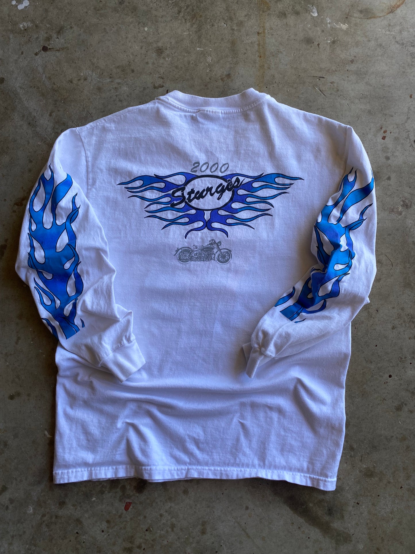 Vintage Sturgis Blue Eagle size medium long sleeve shirt