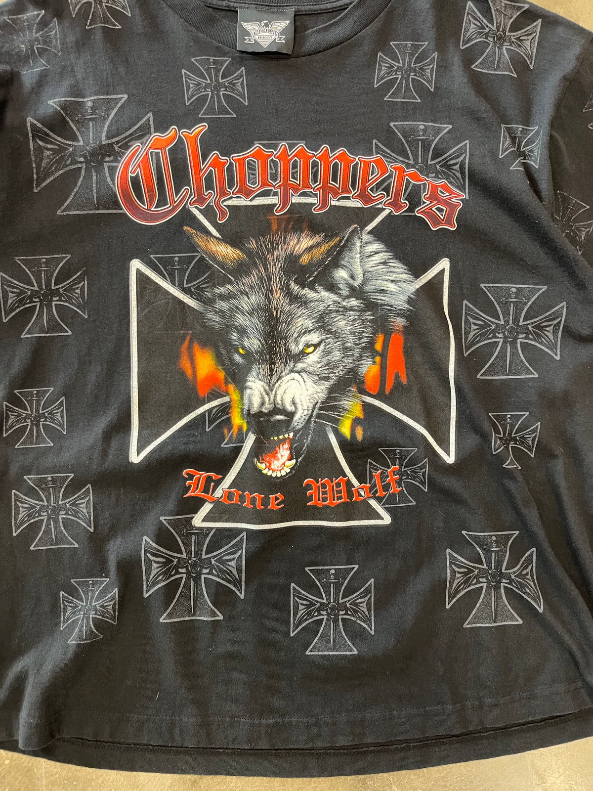 Vintage choppers shirt size xl