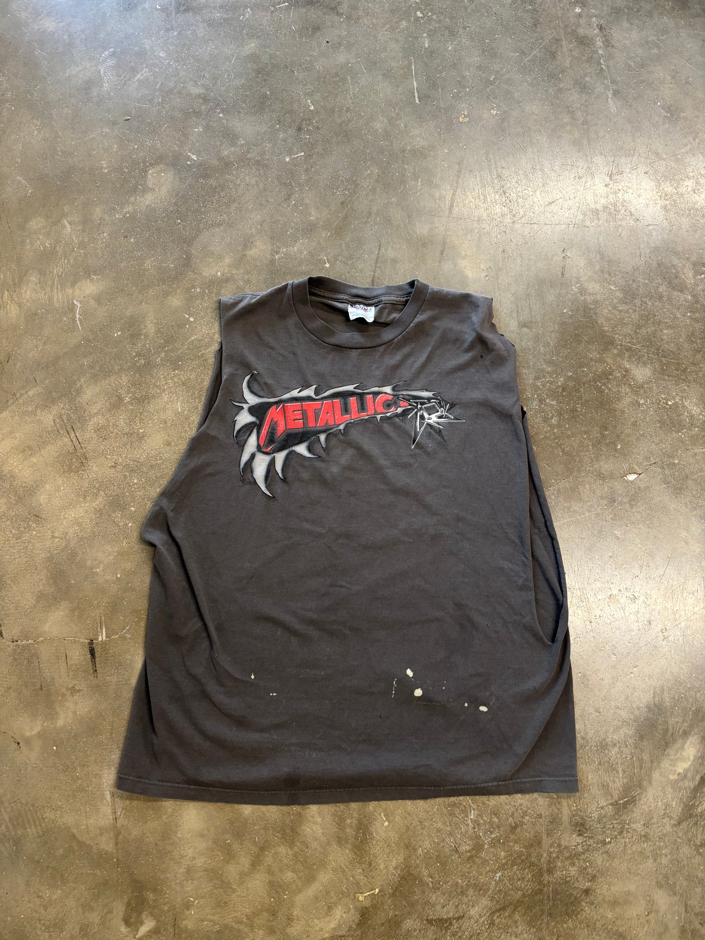 Vintage Metallica Chopped shirt size XL
