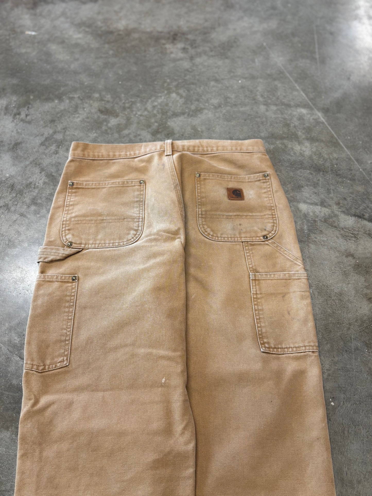 Tan carhartt double knees