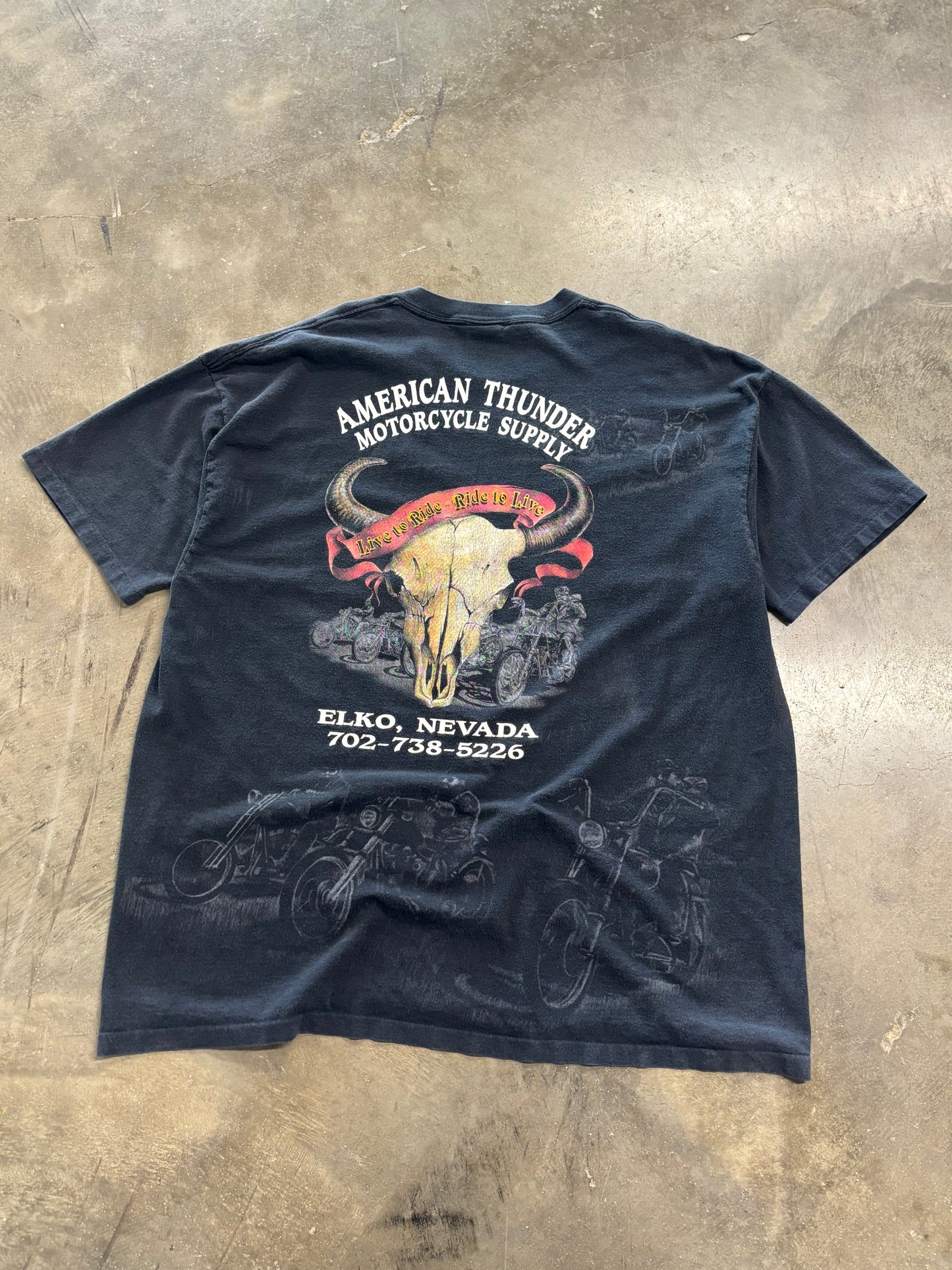 Vintage Bike Week Skull shirt size xxl