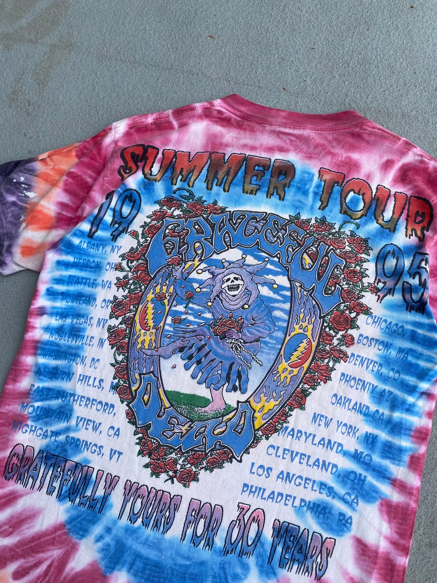 vintage 1995 Grateful Dead shirt Size large