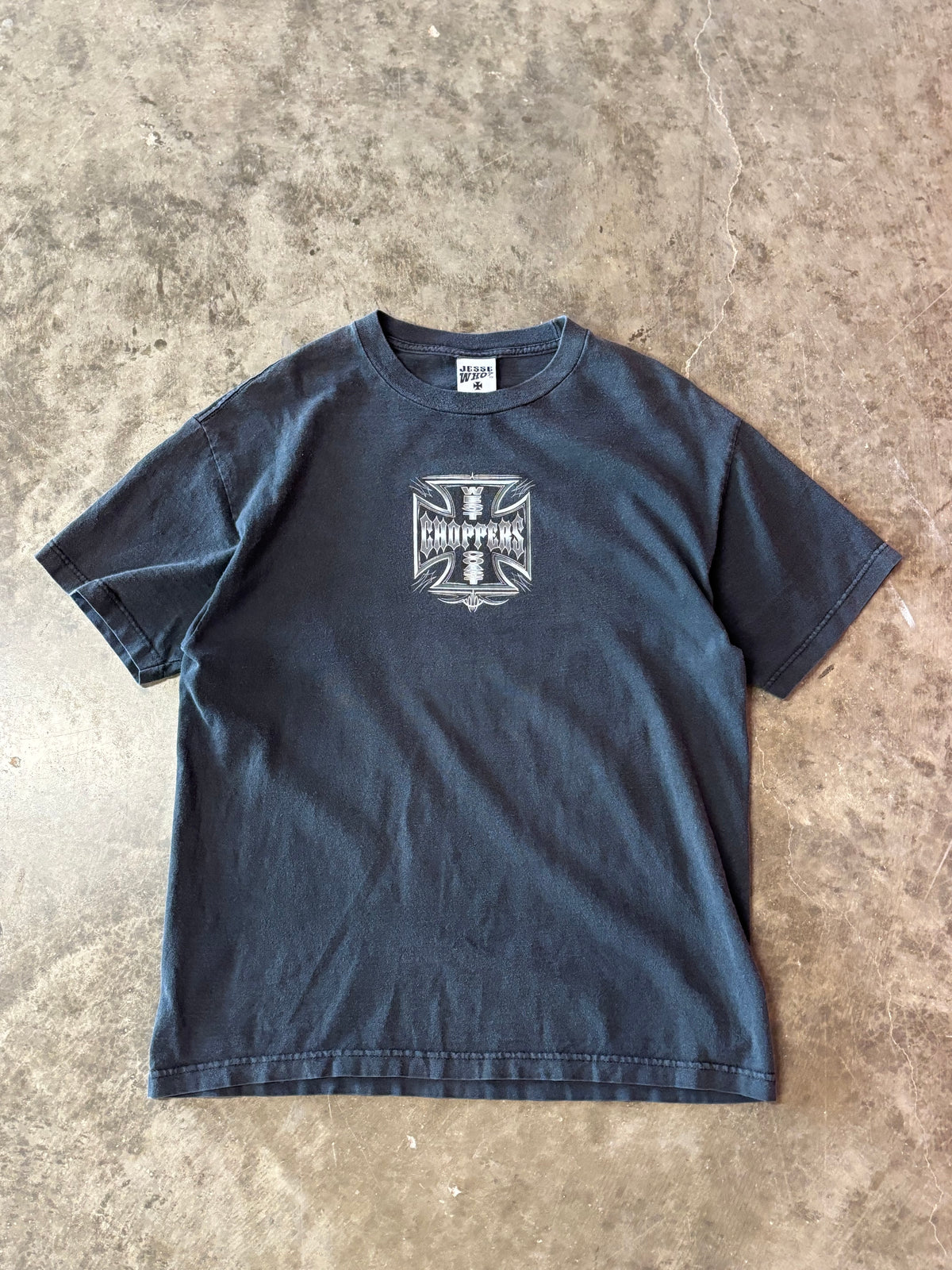 Vintage West Coast choppers chrome shirt large