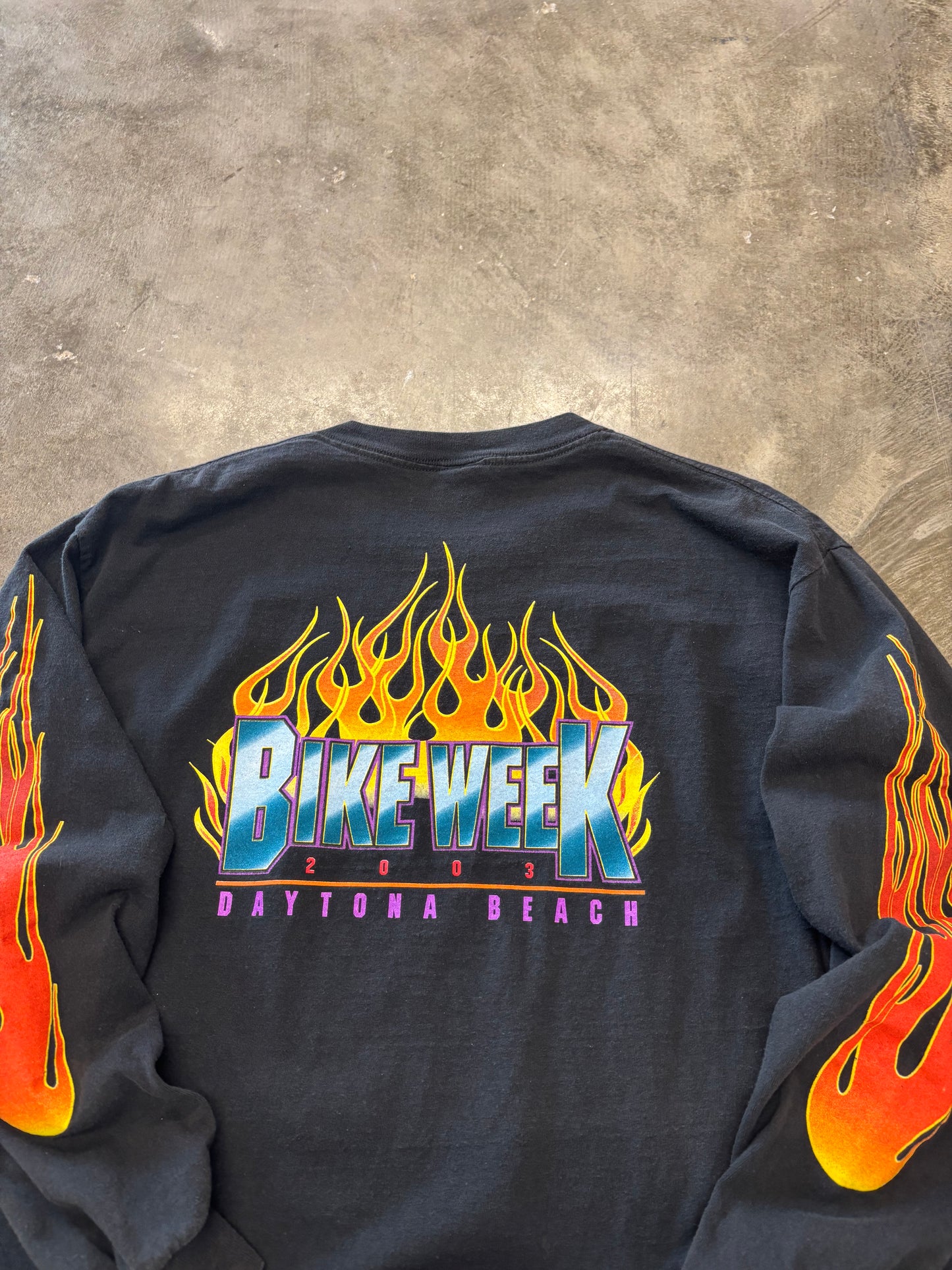 Vintage Bike Week long sleeve size large