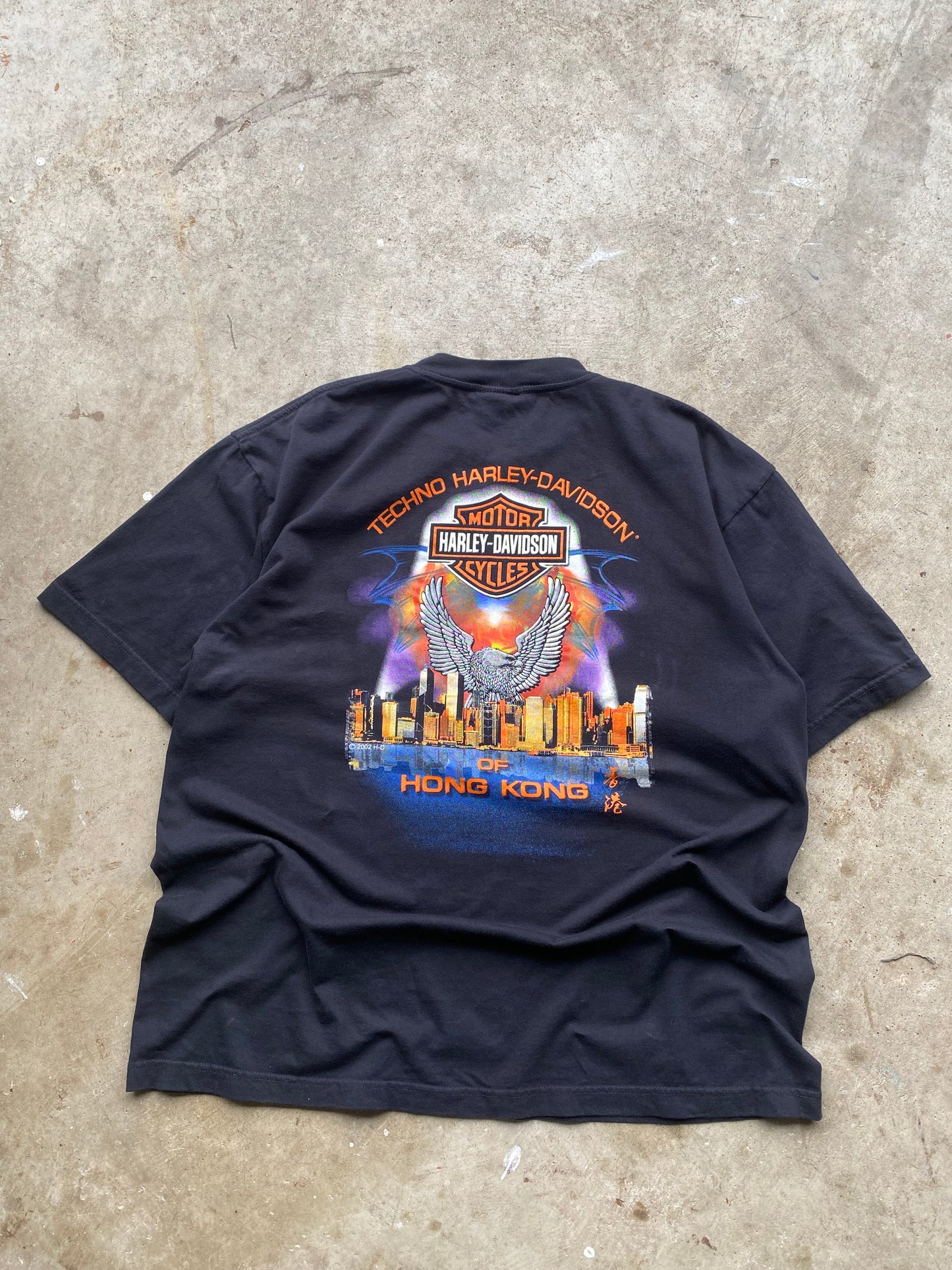Vintage Harley Davidson Lightning Shirt size extra large