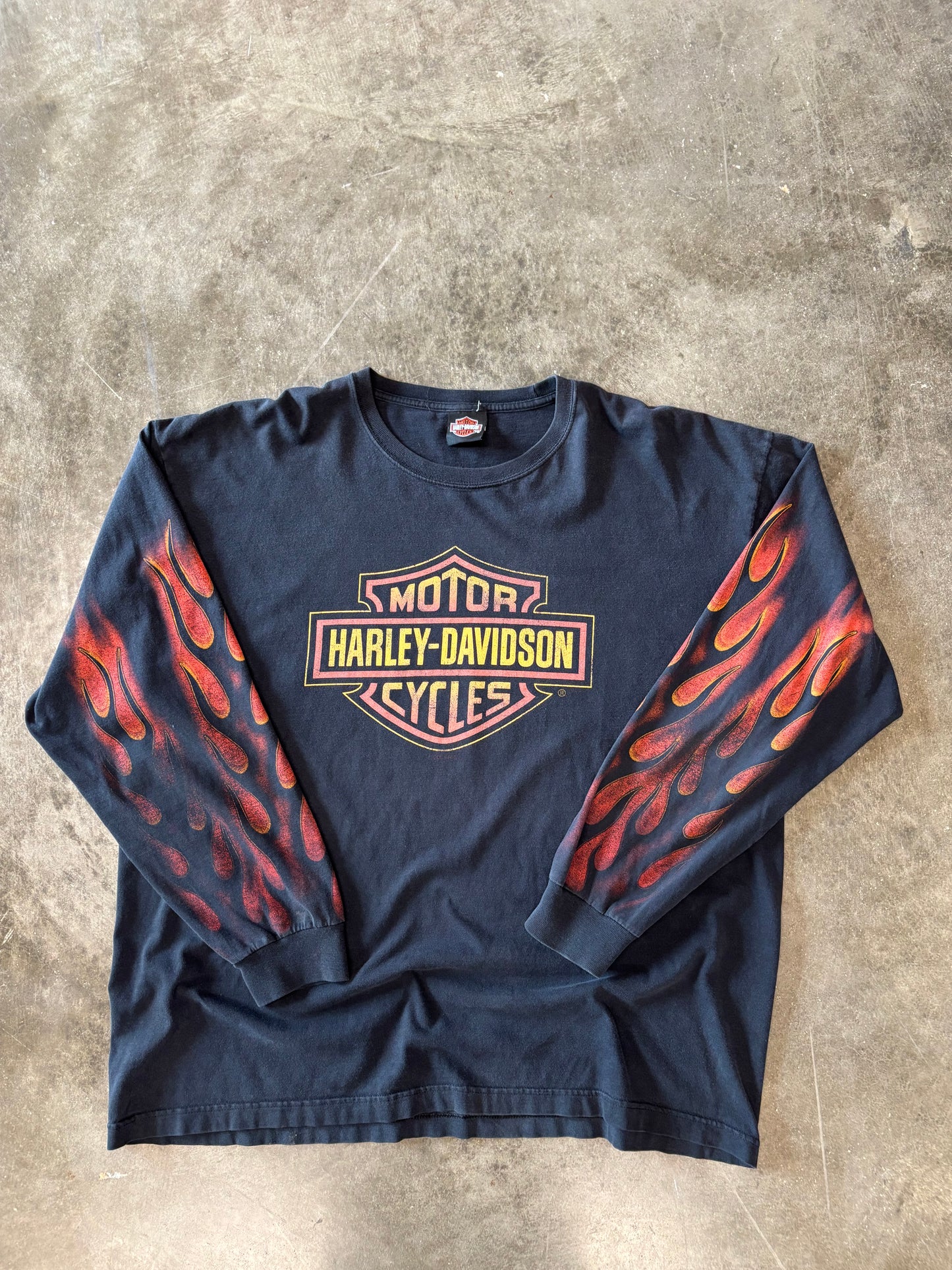 Vintage Harley Davidson Inferno long sleeve size xxl