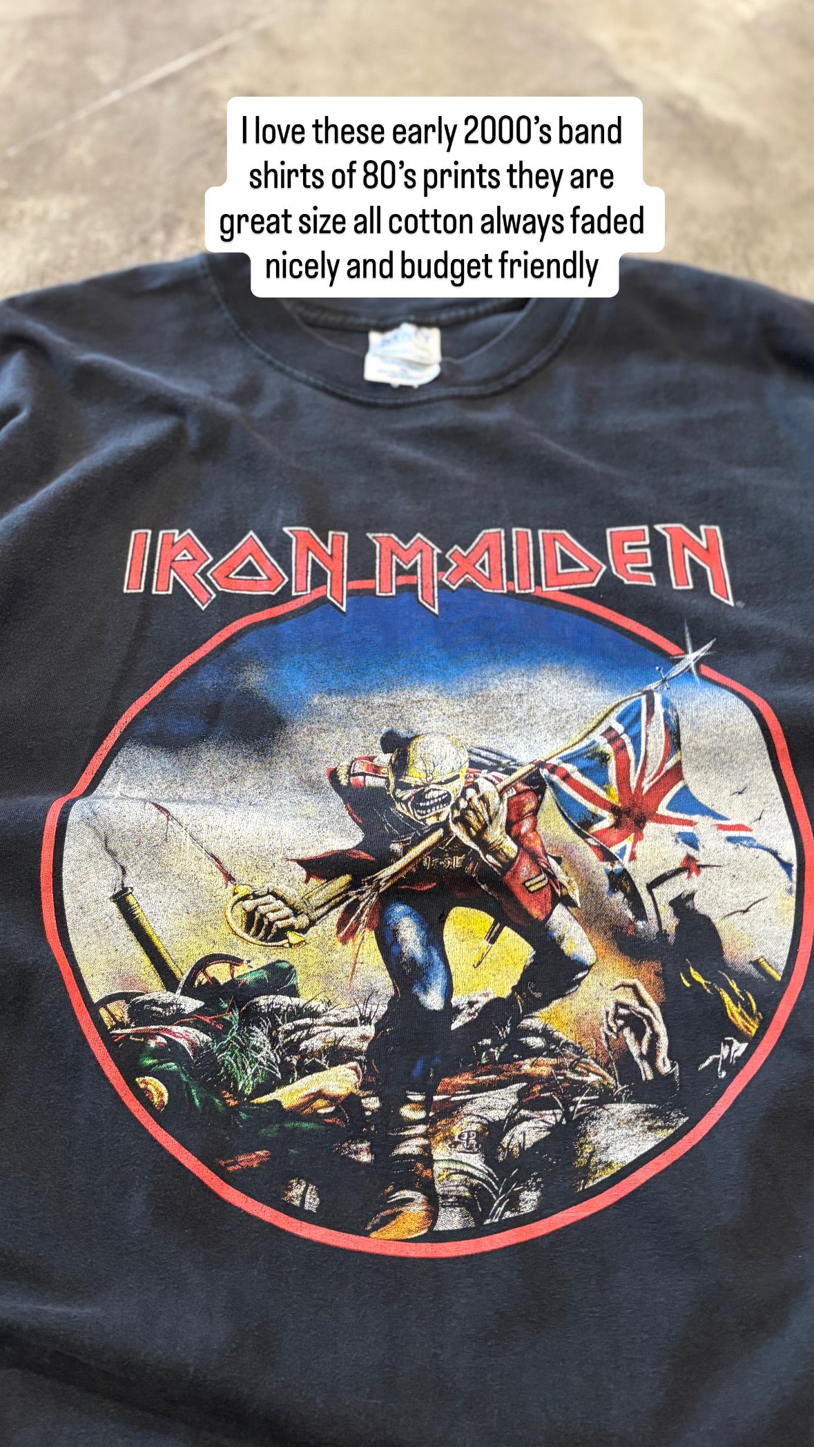 Vintage Iron Maiden shirt size xxl