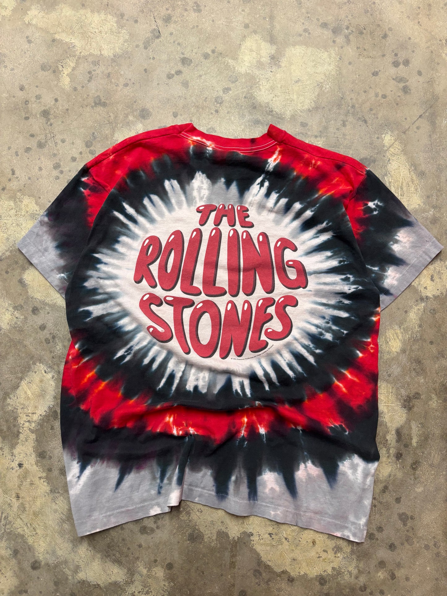 Vintage Rolling Stones Tie Dye shirt size extra large