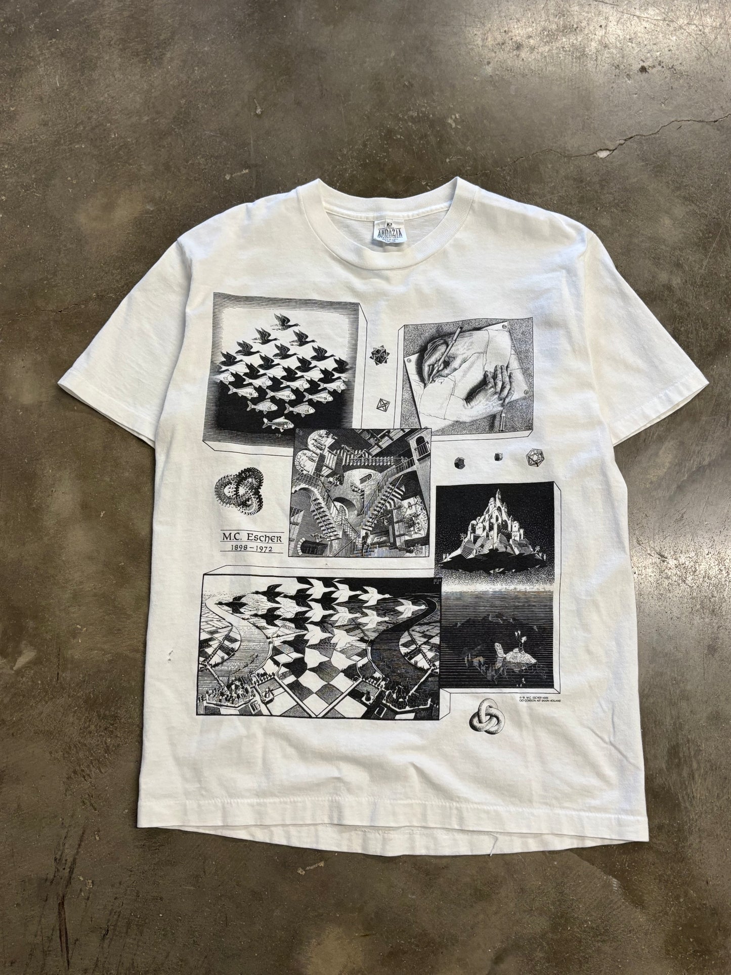 Vintage MC Escher shirt size large