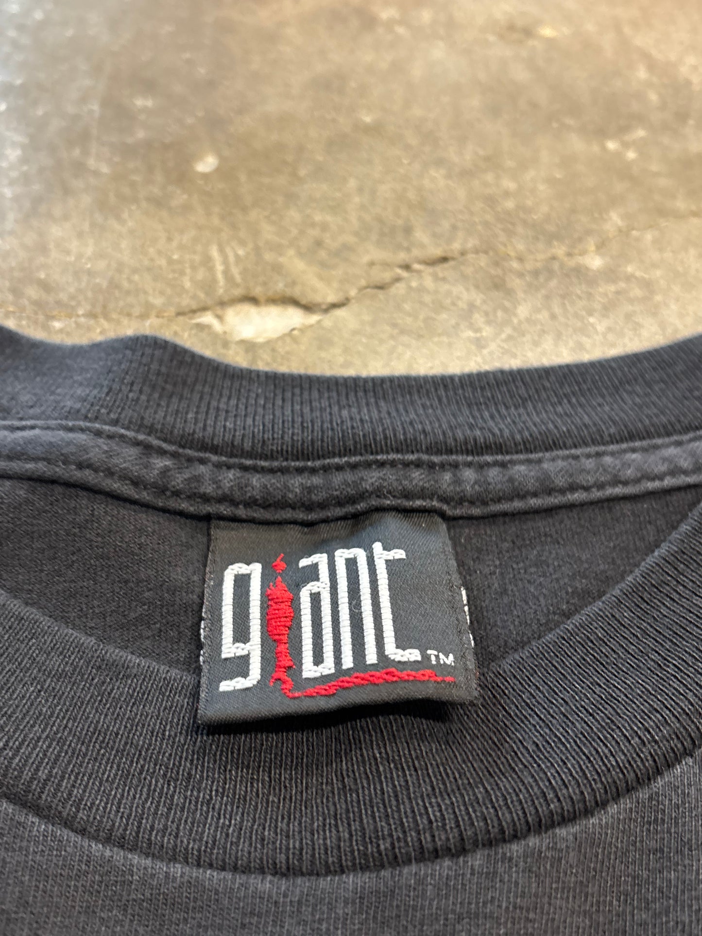 Vintage Tool Syringe long sleeve size xl painted up