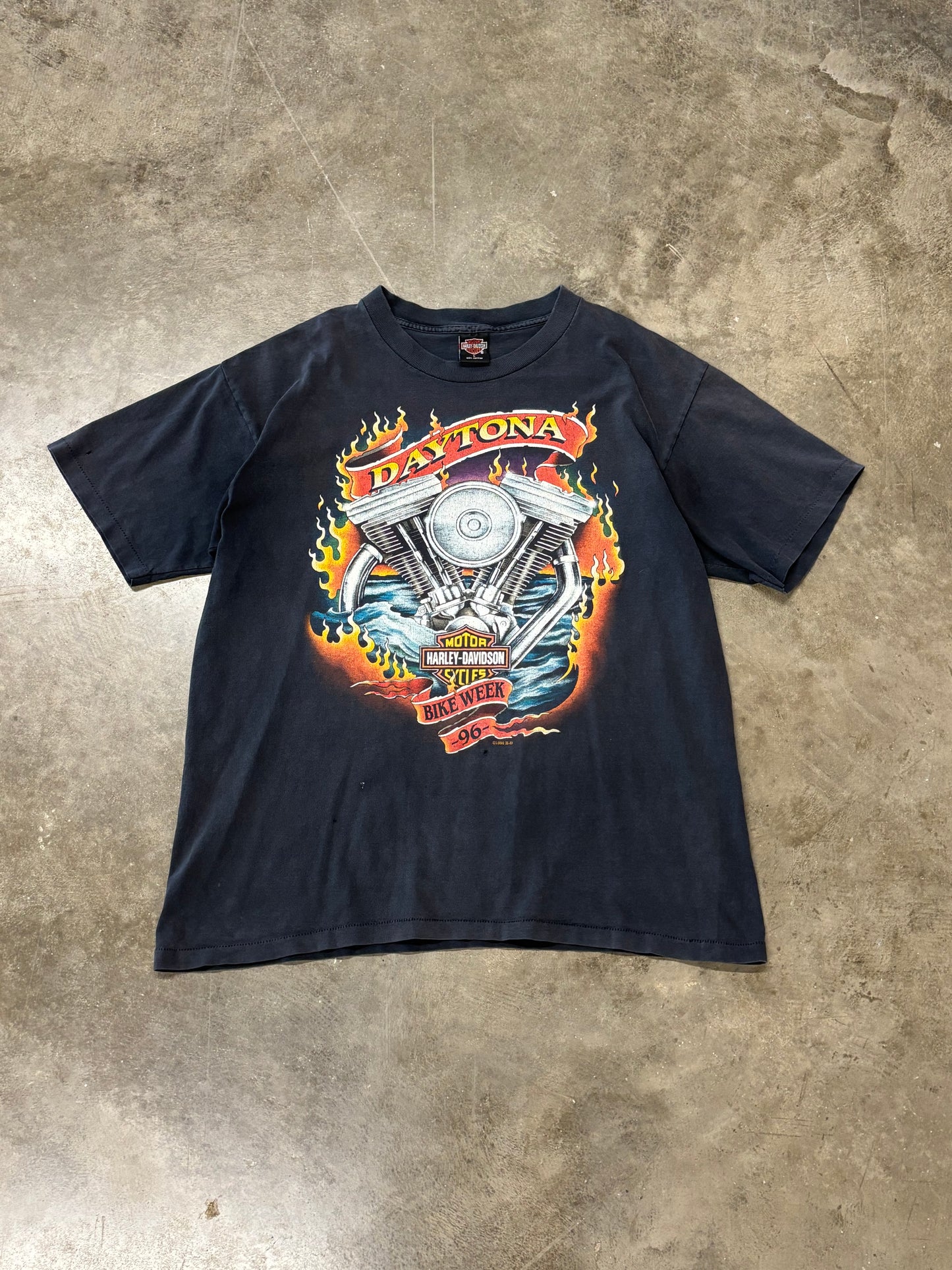 Vintage Harley Davidson Daytona bike week shirt size large