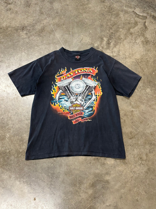 Vintage Harley Davidson Daytona bike week shirt size large