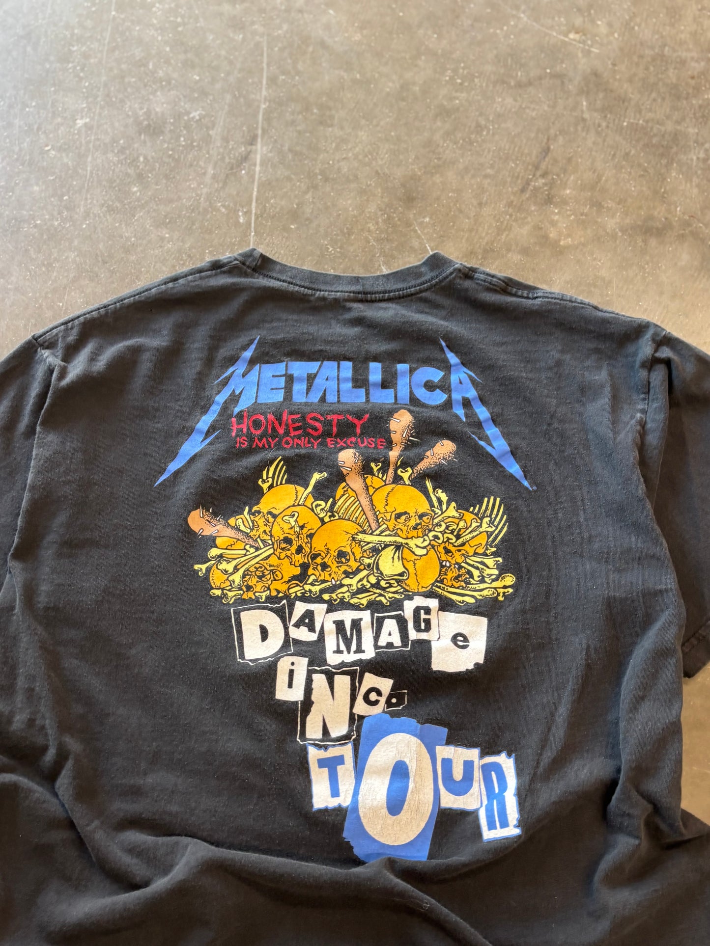 Vintage Metallica 1994 Damage Inc shirt size xl