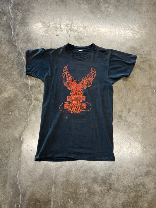 Vintage Harley Davidson 70’s Eagle shirt size small