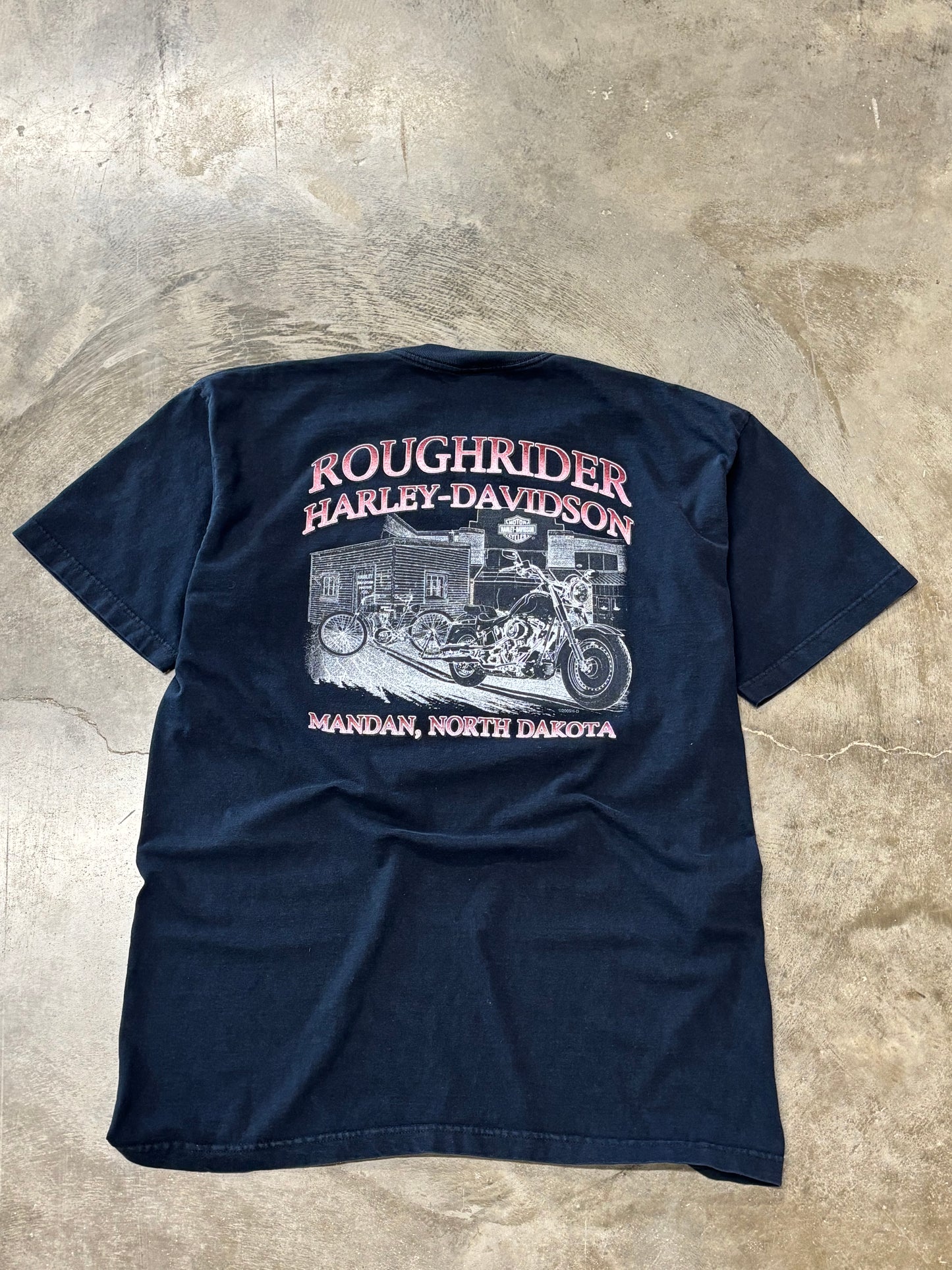 Vintage Harley Davidson Feel the fire feed the soul shirt size xl