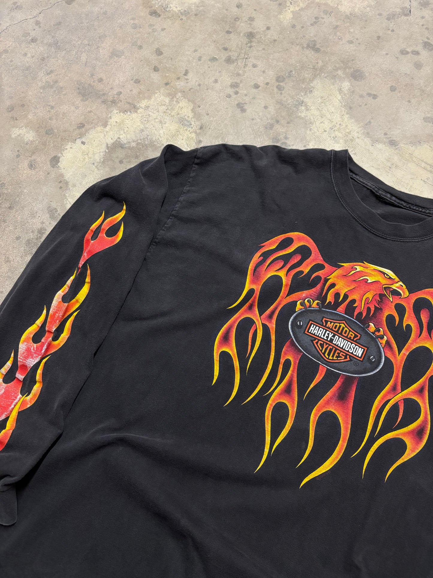 Vintage Harley Davidson Navsclone long sleeve shirt size XL