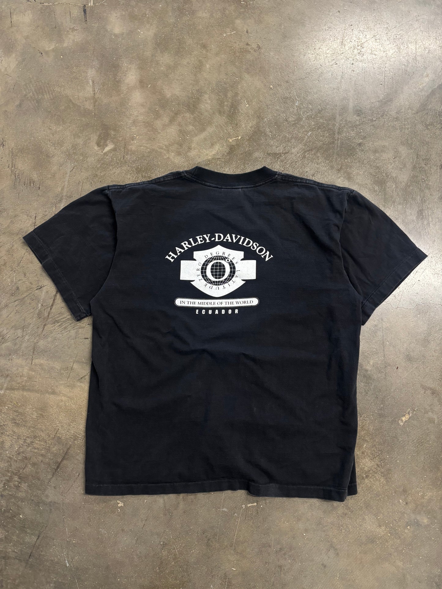Vintage Harley Davidson Shield Logo size XL