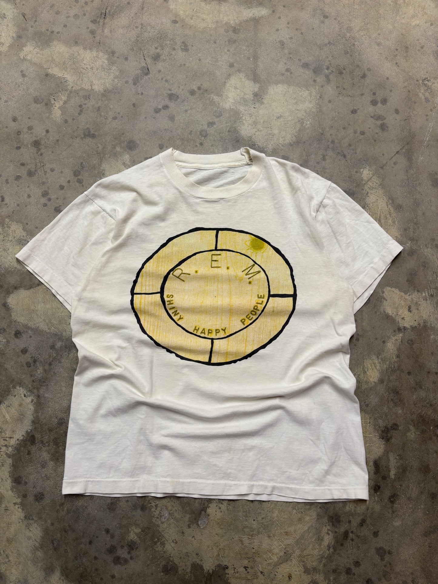 Vintage REM shirt size large
