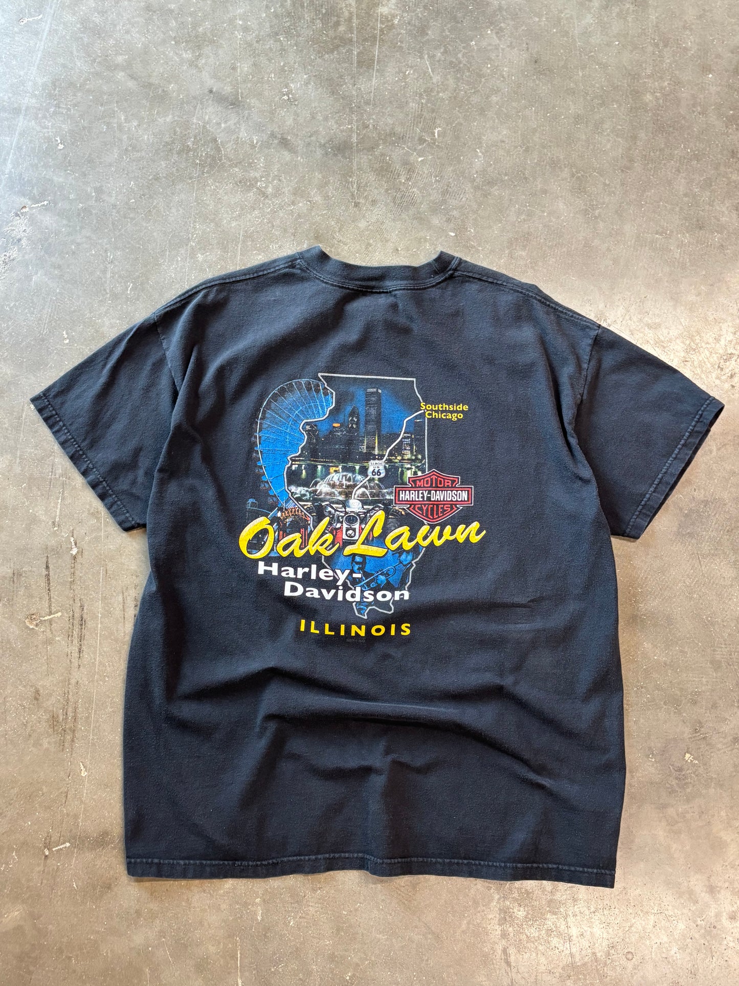 Vintage Harley Davidson Bad to the bone shirt size extra large