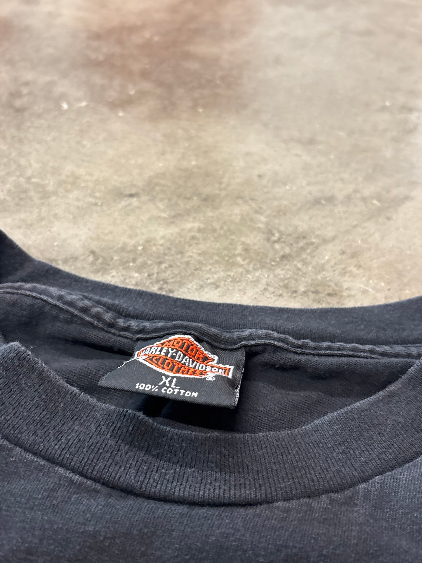 Vintage Harley Davidson Flame Crest shirt size XL