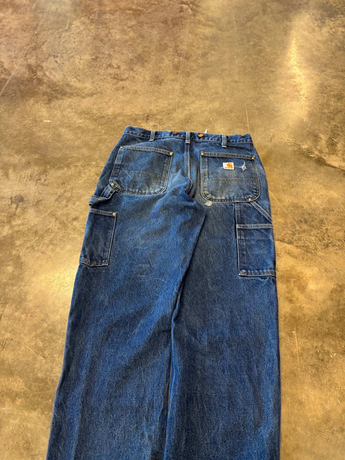Vintage carhartt double knees denim