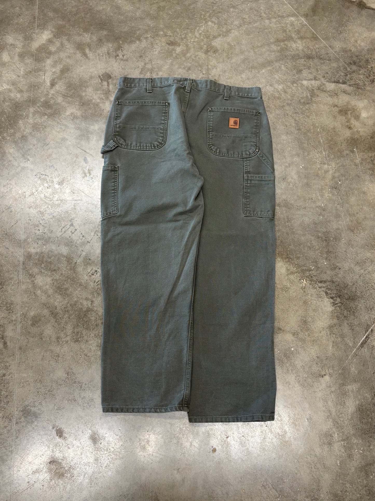 Green Carhartt Double Knees
