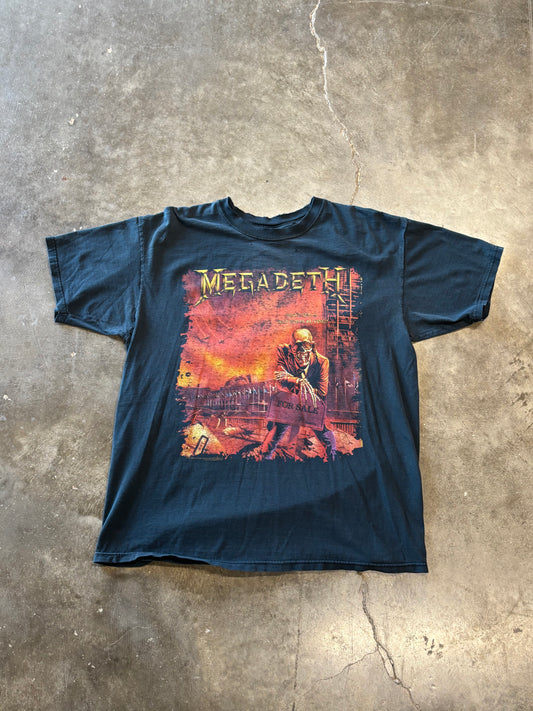Vintage Megadeth band shirt size xl