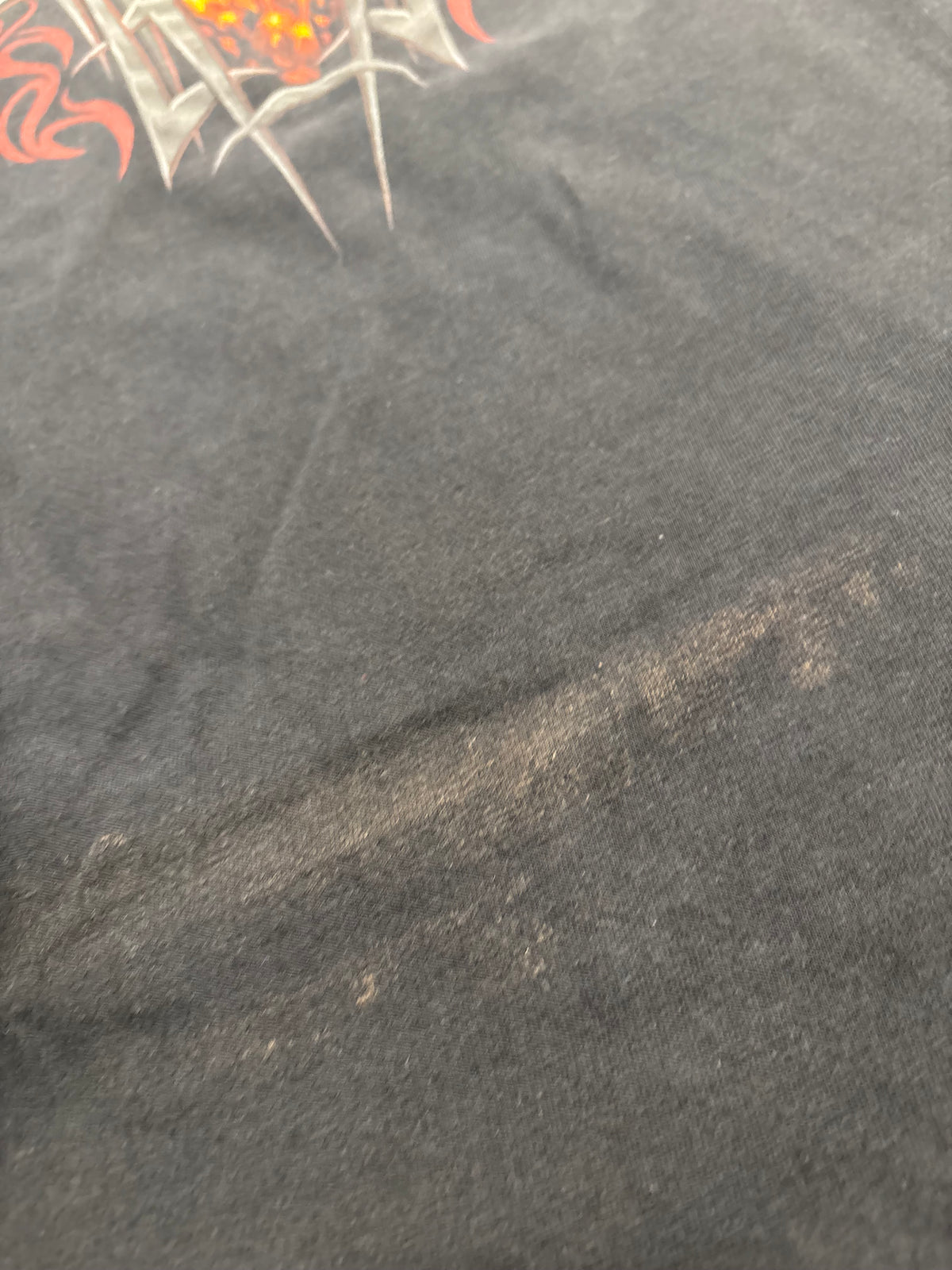 Vintage Harley Davidson Flame sleeve shirt size xxl