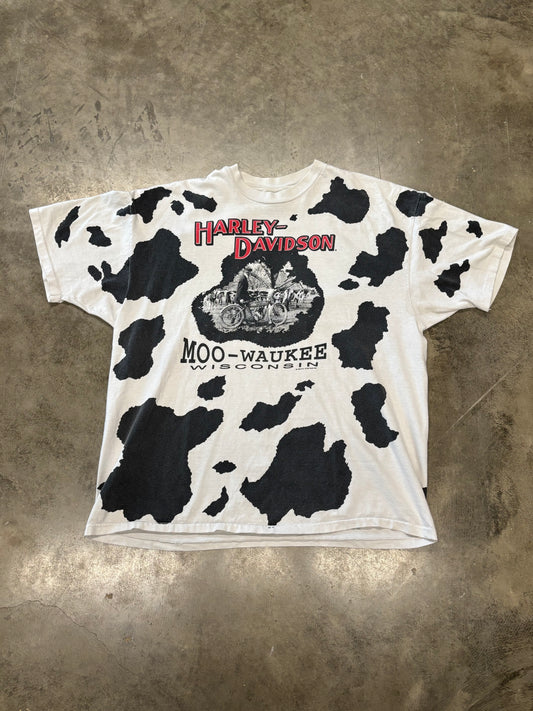 Vintage Harley Davidson Moowaukee shirt size xxl