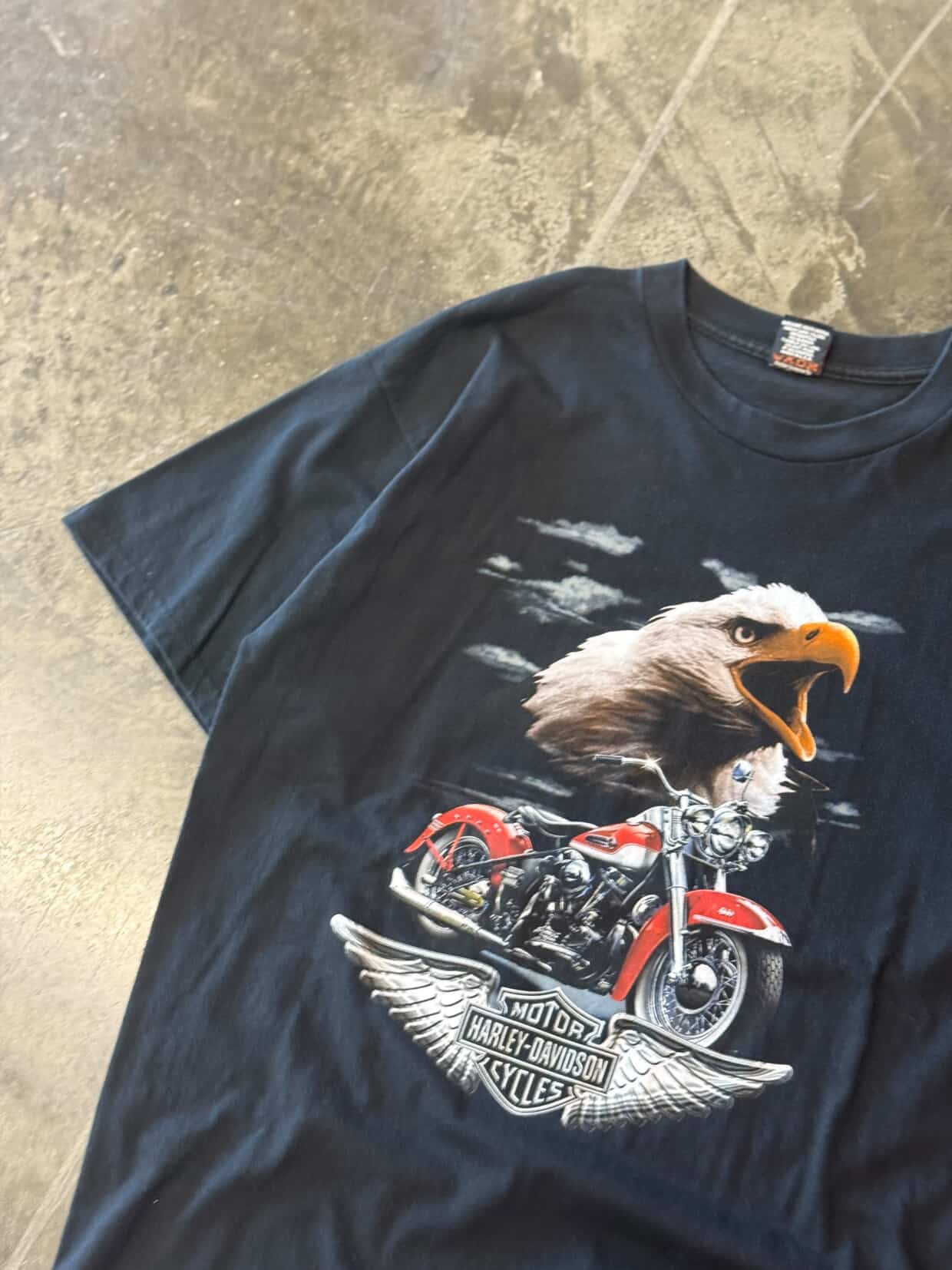 Vintage Harley eagle shirt size xl