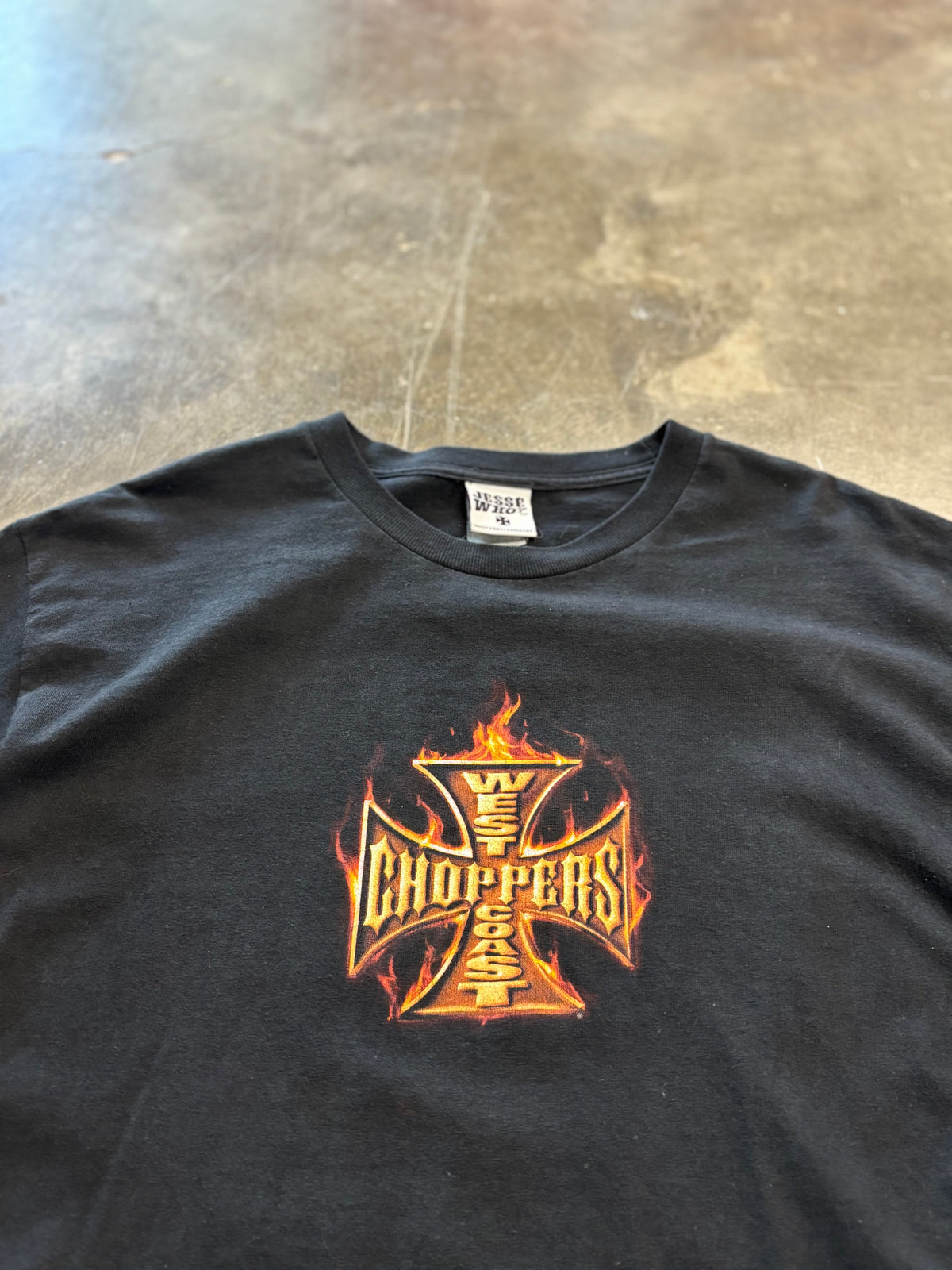 Vintage West Coast Choppers Hot Rod shirt size large