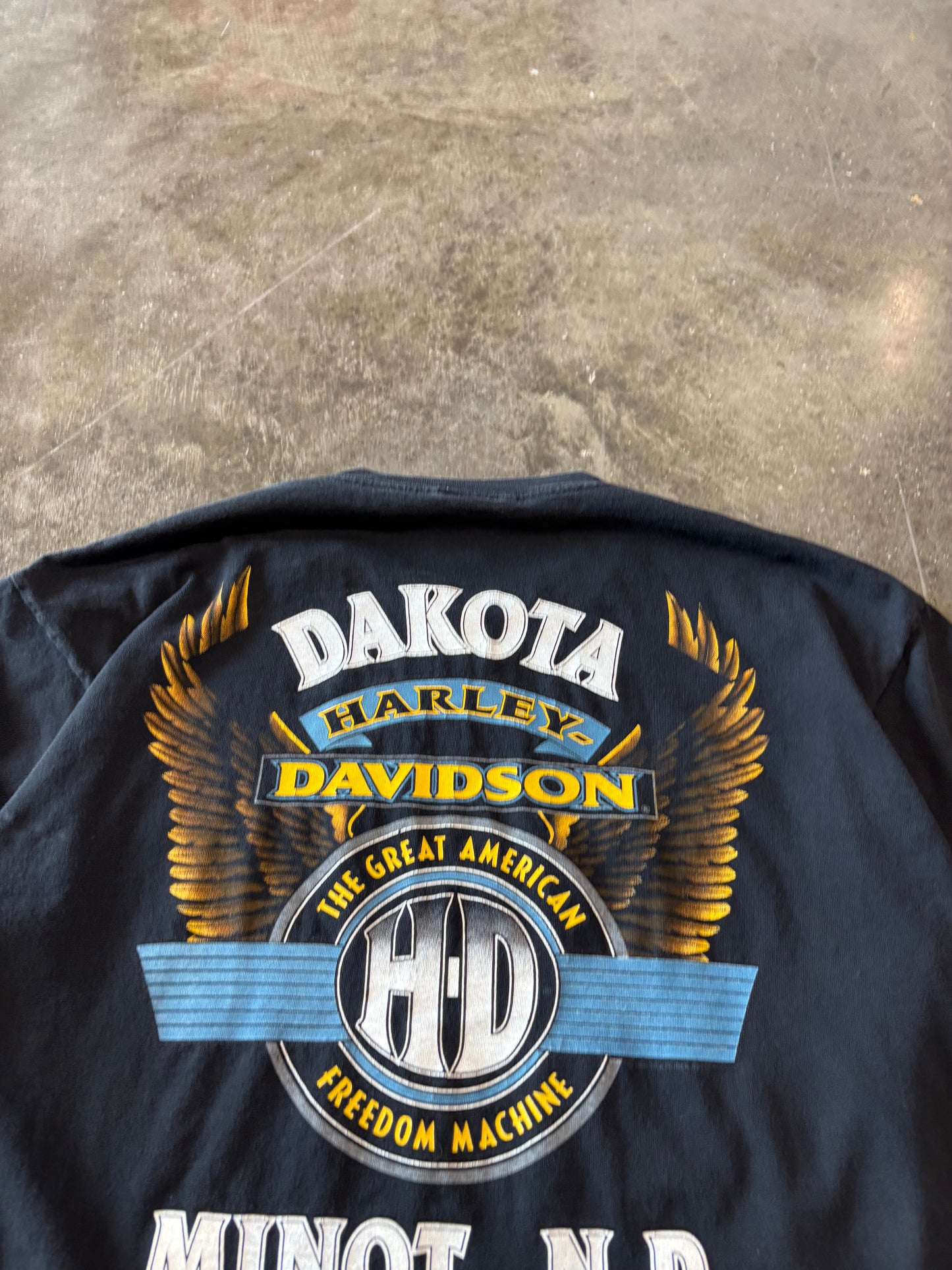 Vintage Harley Davidson Loud Pipes shirt size large