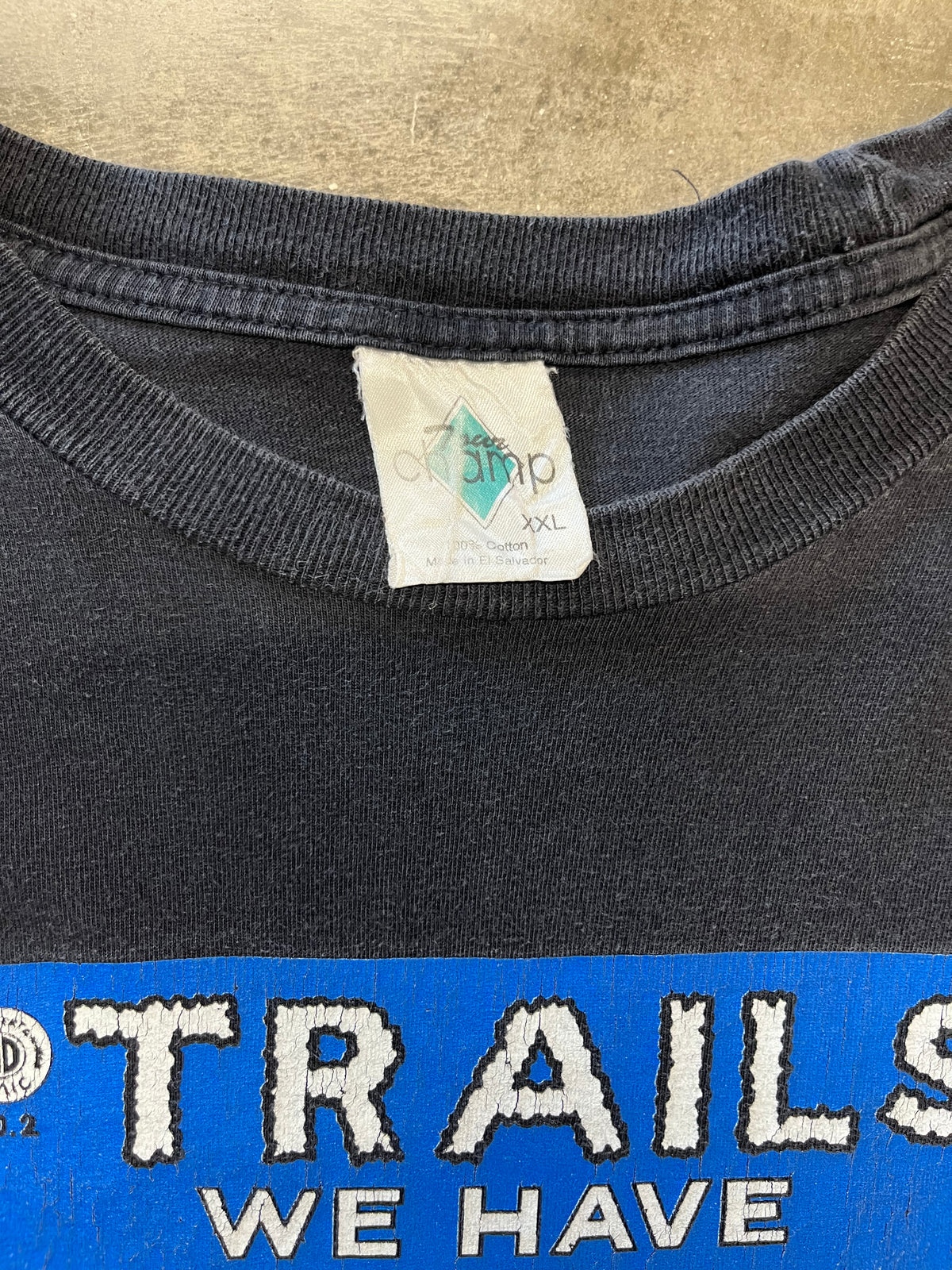Vintage Metallica Trails we crept shirt size XXL
