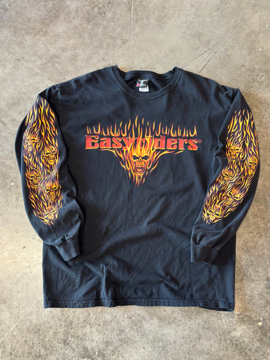 Vintage Easyriders Skull long sleeve size large