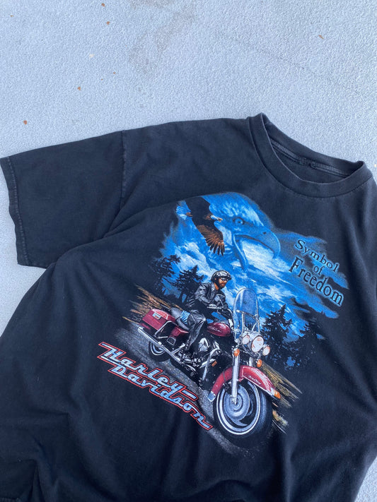 Vintage Harley Davidson Symbol of Freedom Shirt Size XL