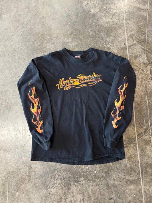 Harley Davidson classic flame sleeve size xl