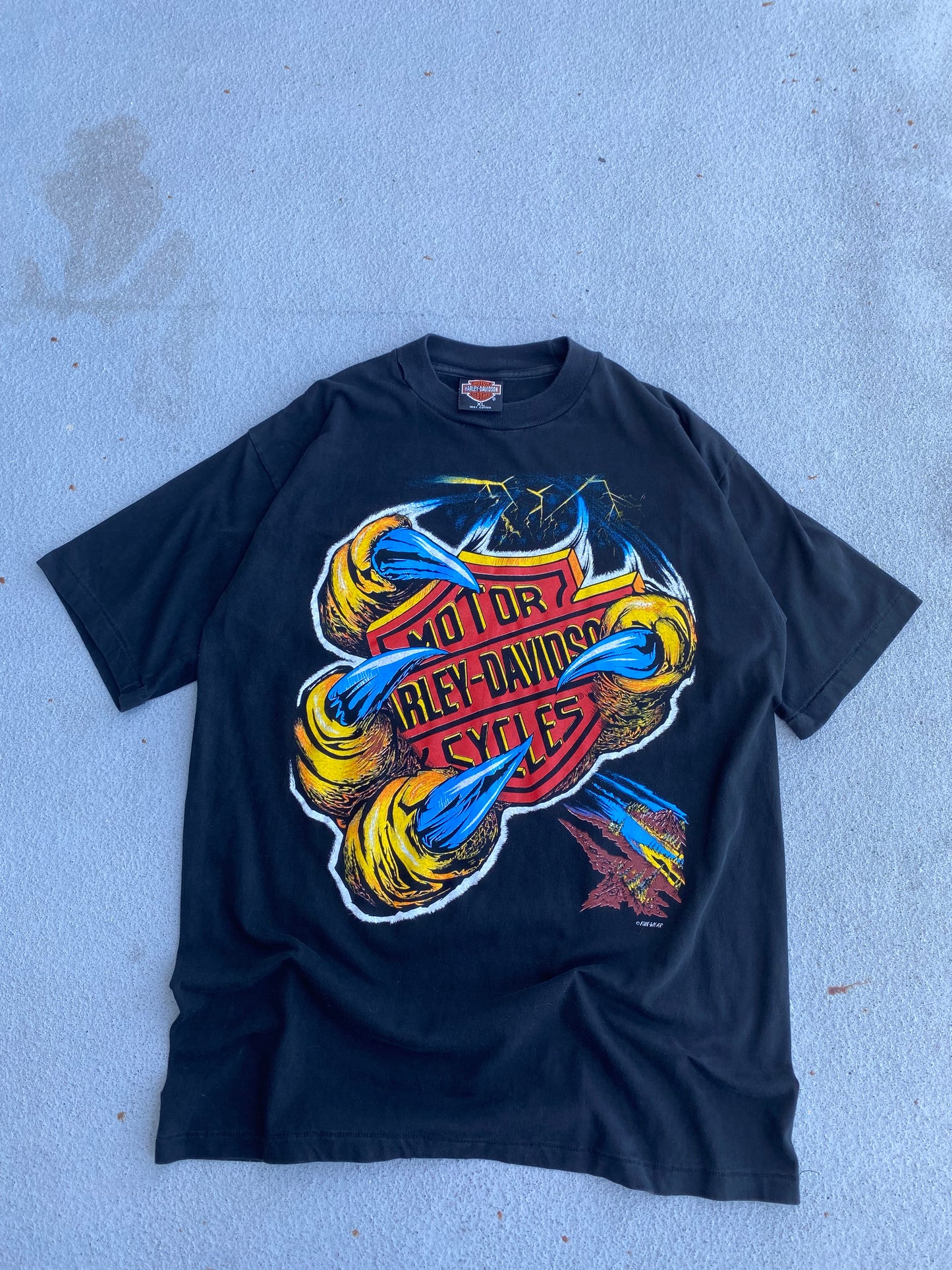 Vintage Harley Thunder Eagle Shirt size XL