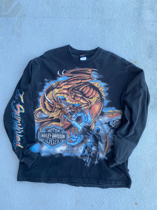 Harley Davidson Smoky Mountain Long sleeve shirt Extra large