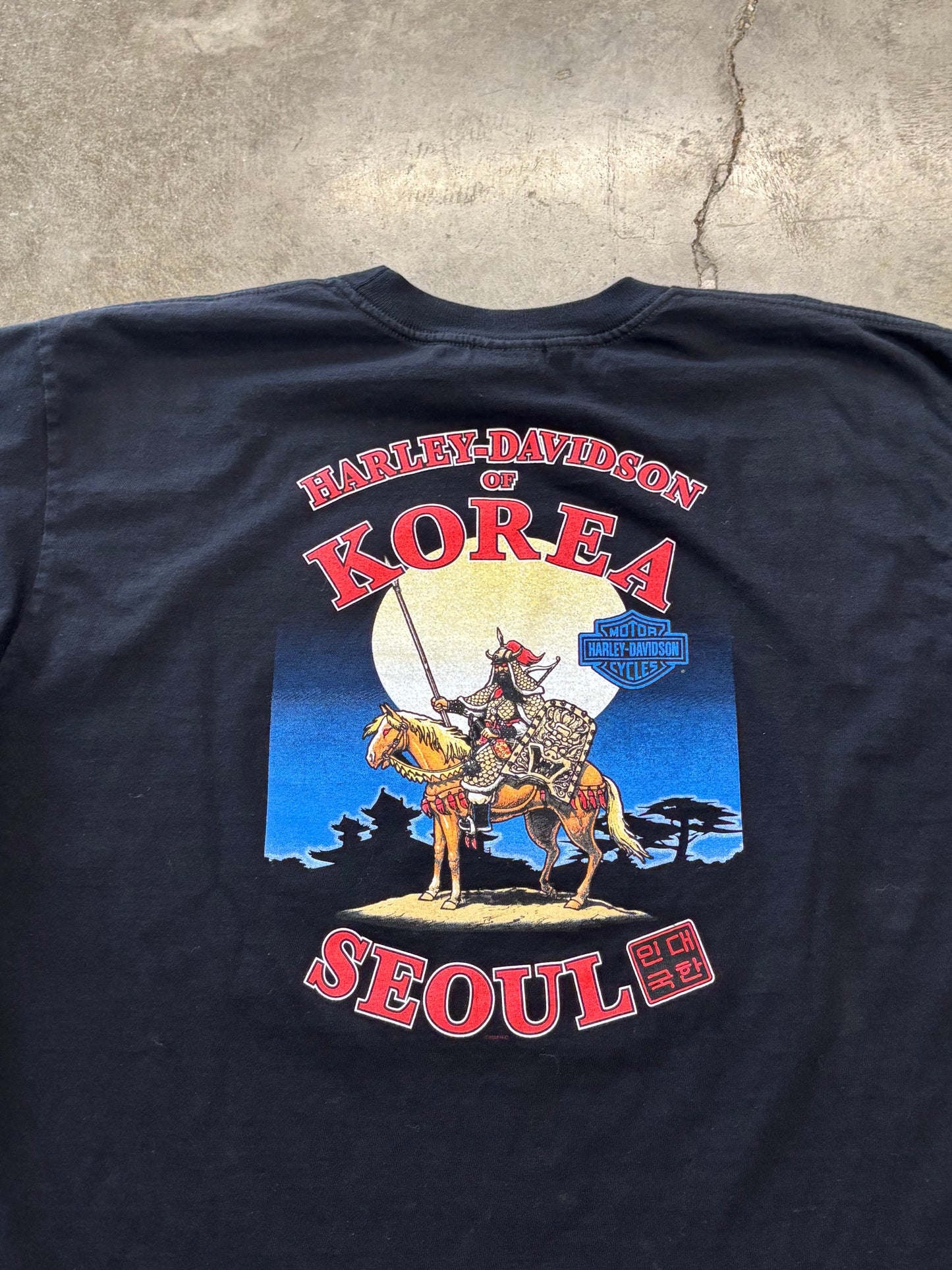 Vintage Harley Davidson Iron Cast shirt size xl