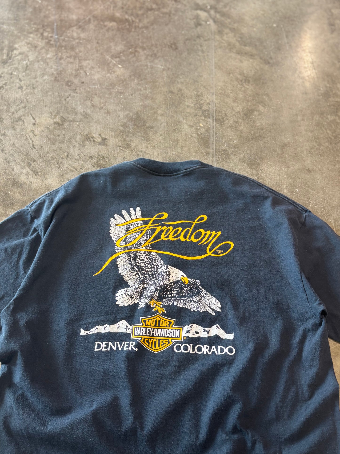 Vintage Harley Davidson Eagle shirt size xxxl fits xl