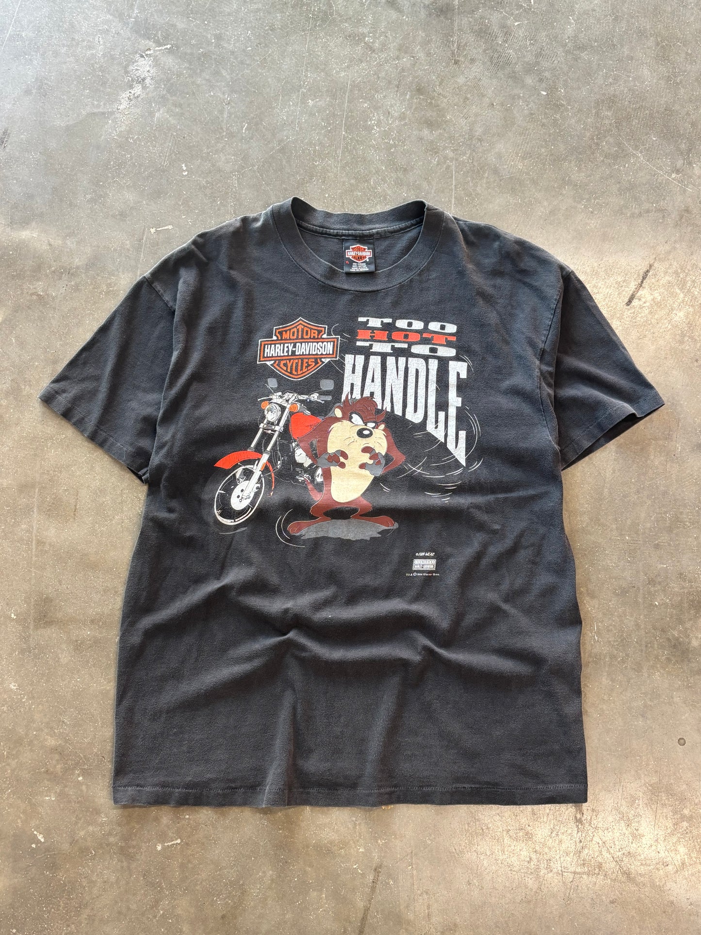 Vintage Taz Harley Davidson shirt size xl