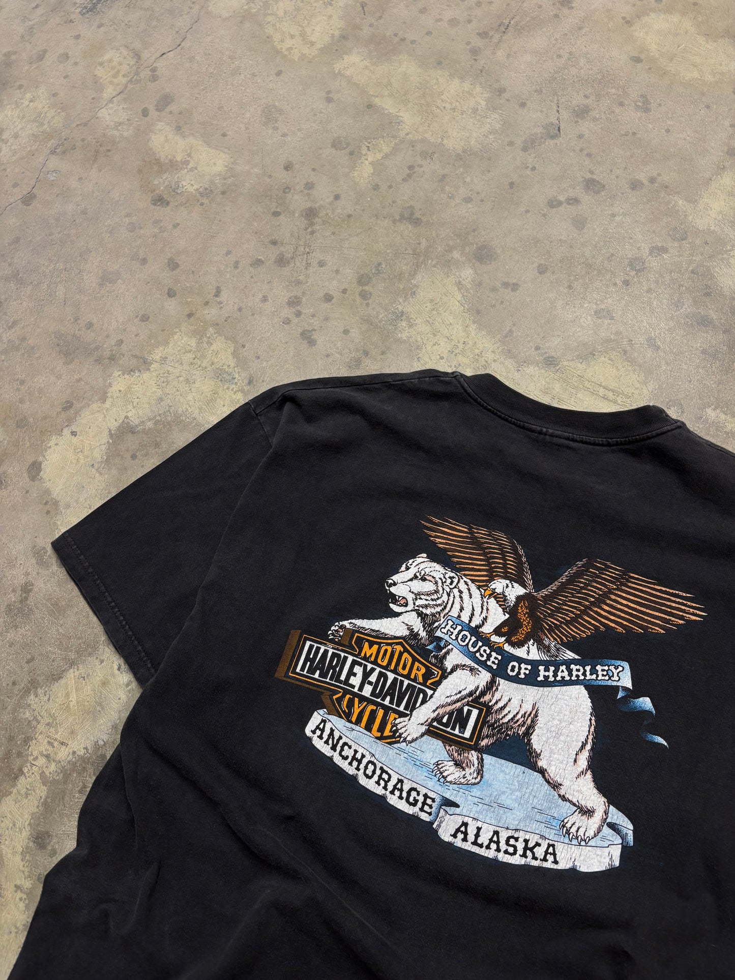 Vintage Harley Davidson Alaska shirt size XL
