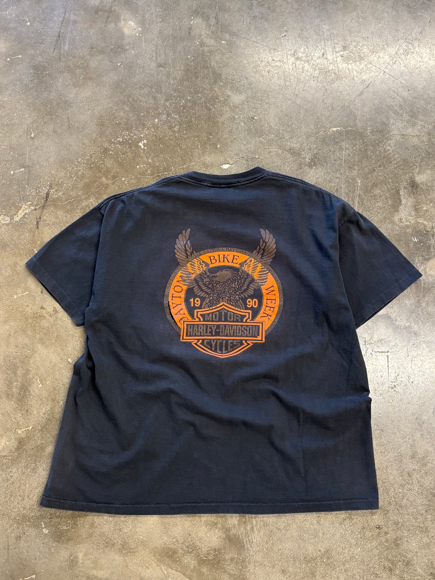Vintage Harley Davidson Bike week shirt size xl