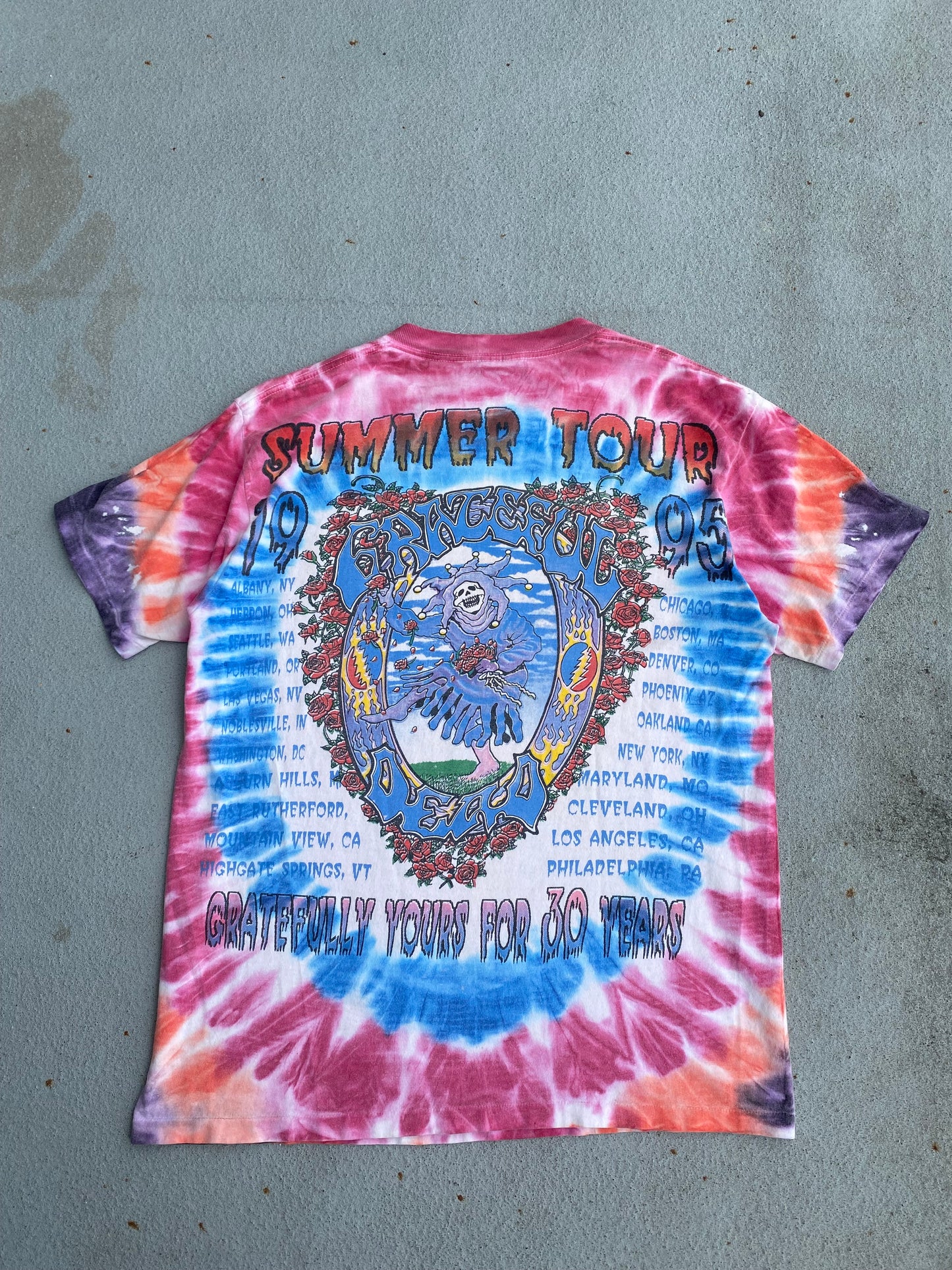 vintage 1995 Grateful Dead shirt Size large