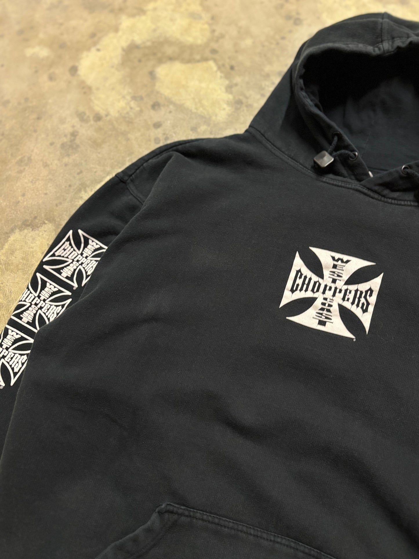 Vintage West Coast Choppers Hoodie size XXL