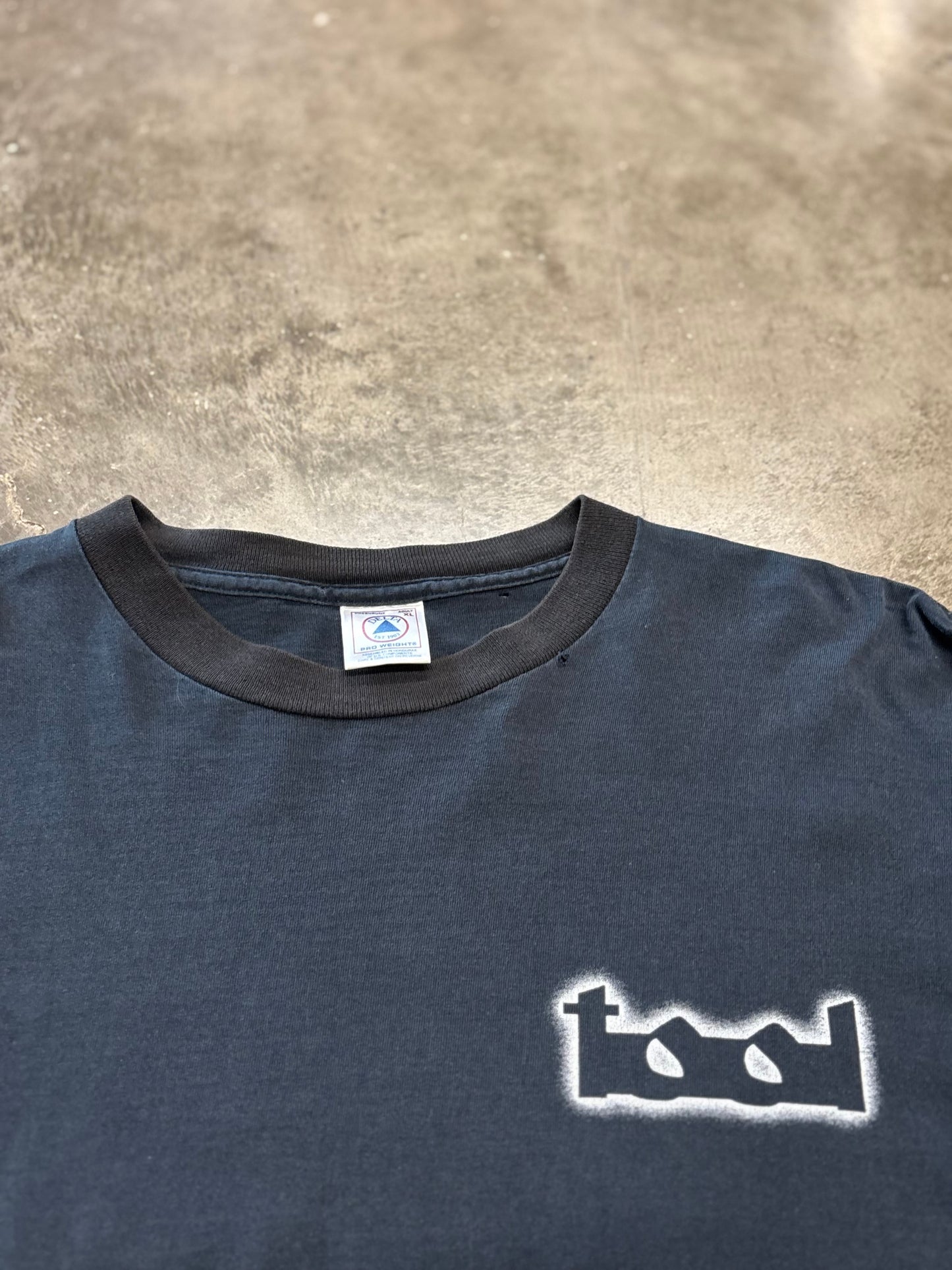 Vintage tool band long sleeve shirt size xl