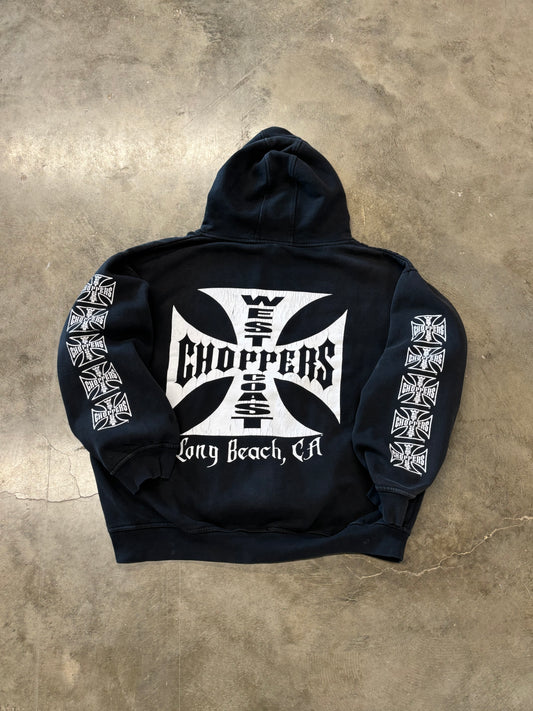 Vintage West Coast Choppers hoodie size xl